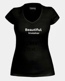 “Beautiful Investor” Statement Tee