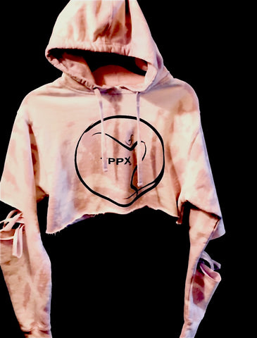 TPPX-logo Cropped Hoodie